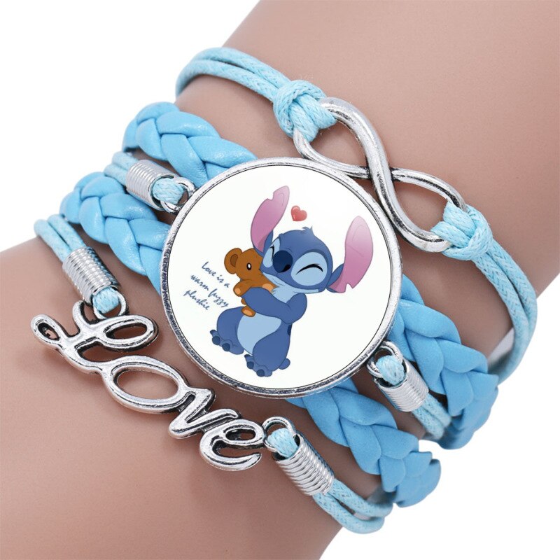 Stitch and Teddy Bear Bracelet