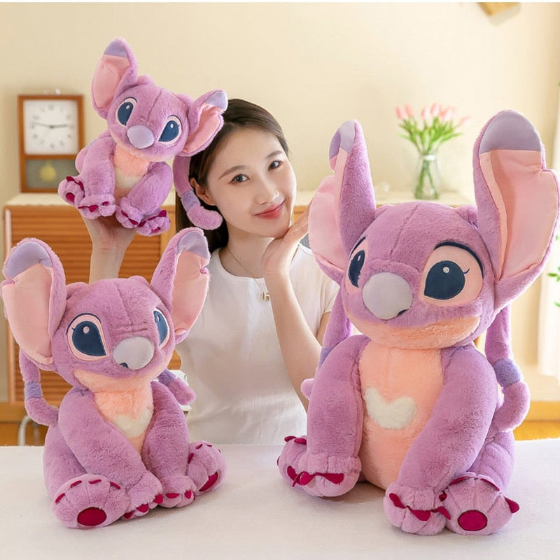 Pink XXL Stitch Plush